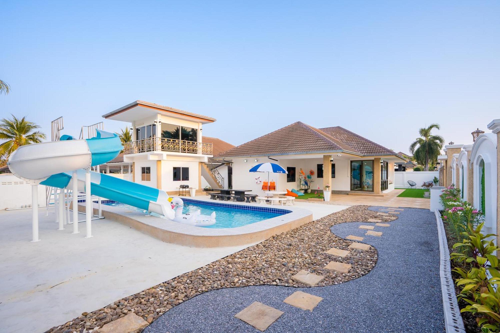 Di Pool Villa Hunhin 2Km From Beach Hua Hin Exterior photo